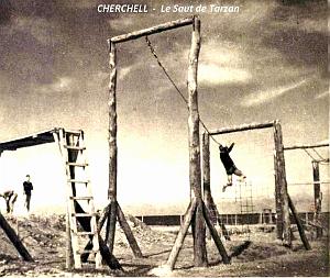 Cherchell - Saut de Tarzan
